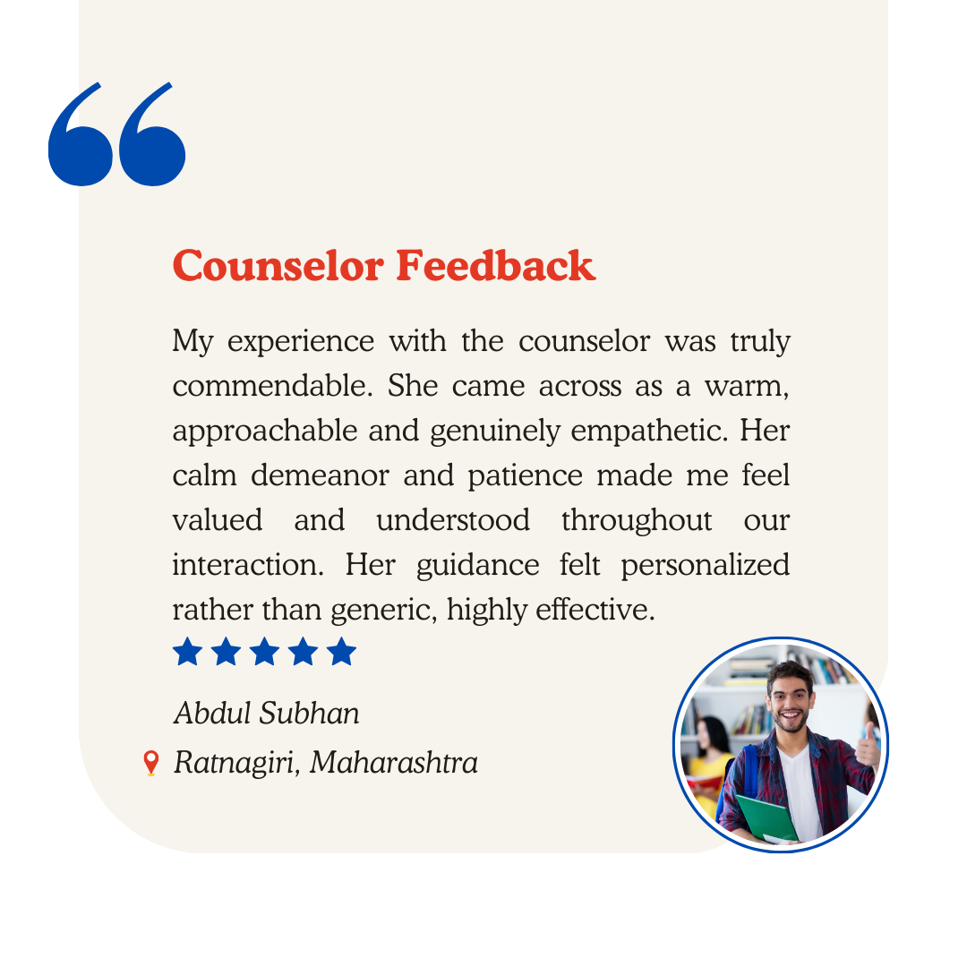 Testimonial from Abdul Subhan from Ratnagiri, Maharashtra