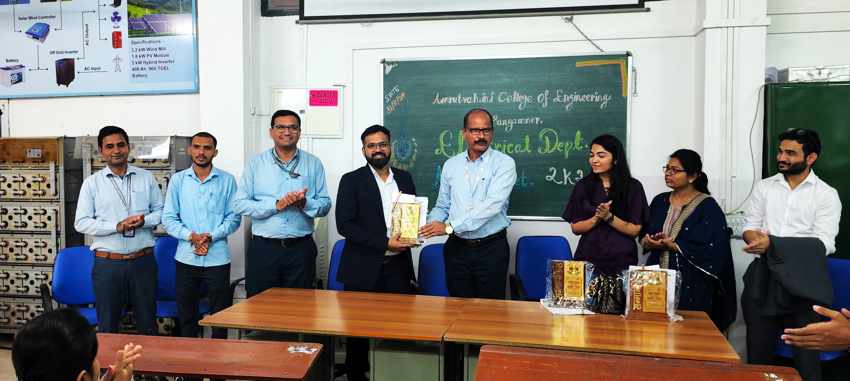 InnoVigyan team at a local educational award event