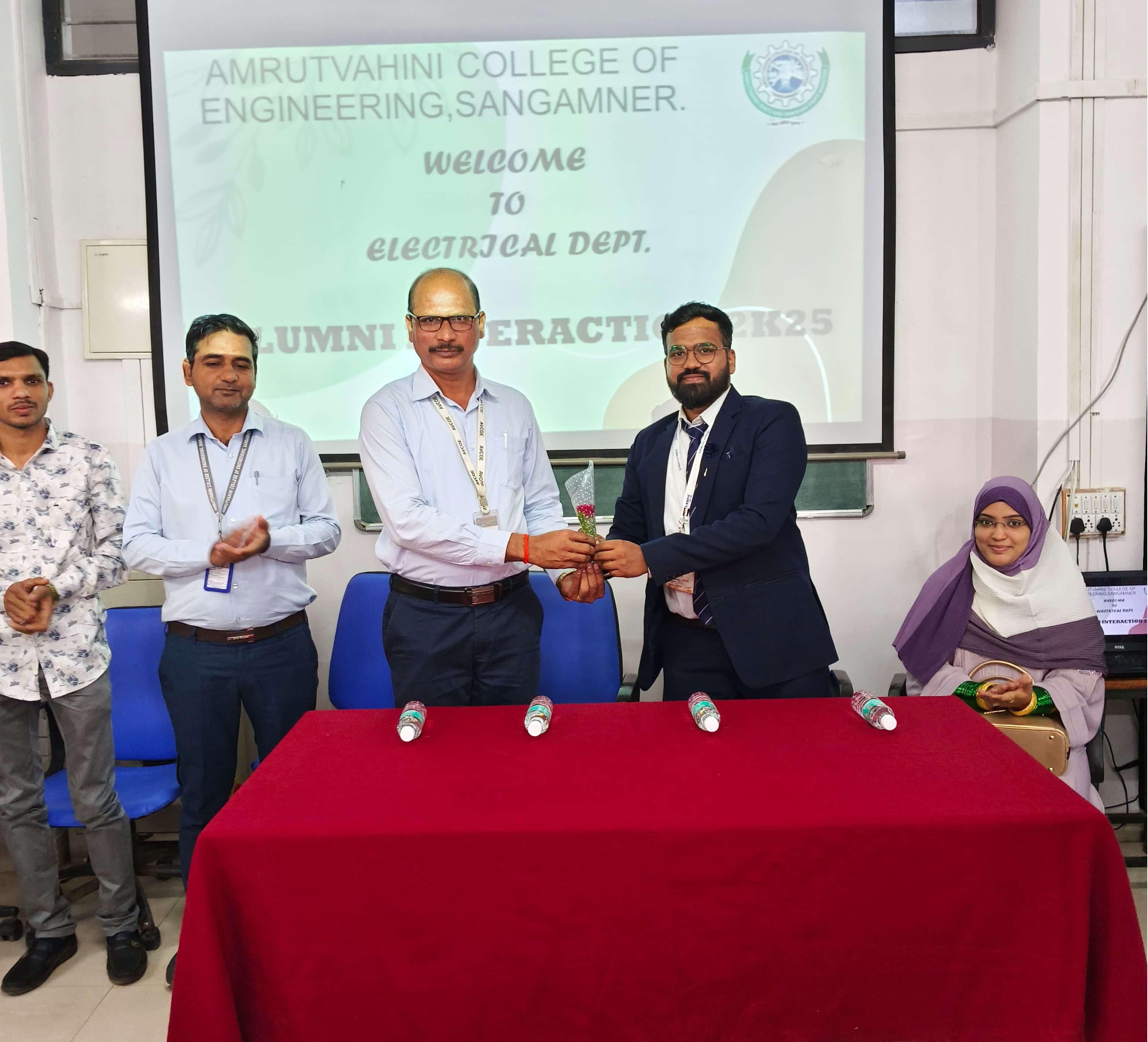 InnoVigyan team at a local educational award event