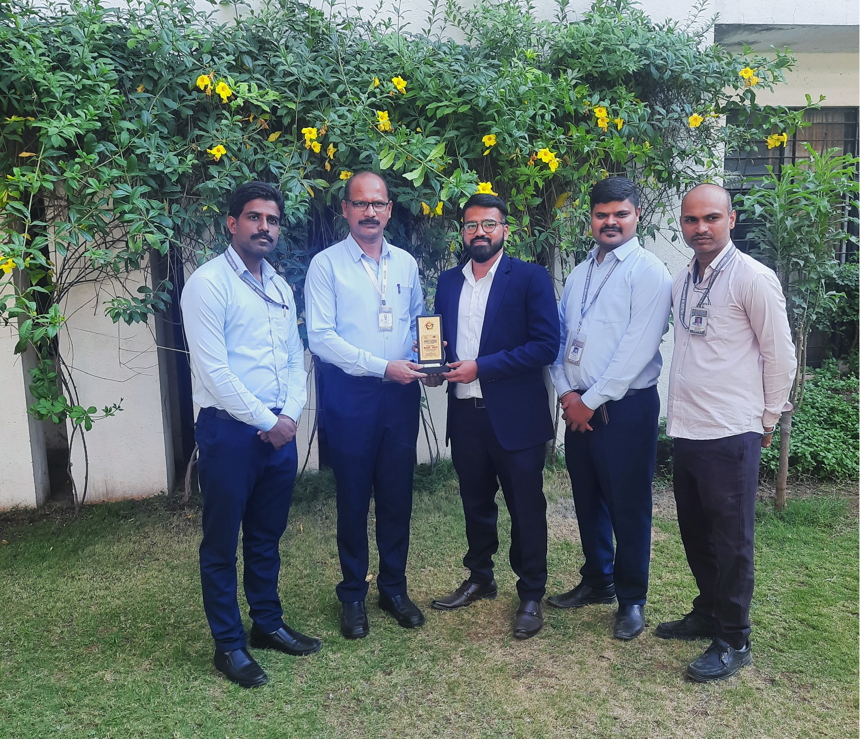 InnoVigyan team at a local educational award event