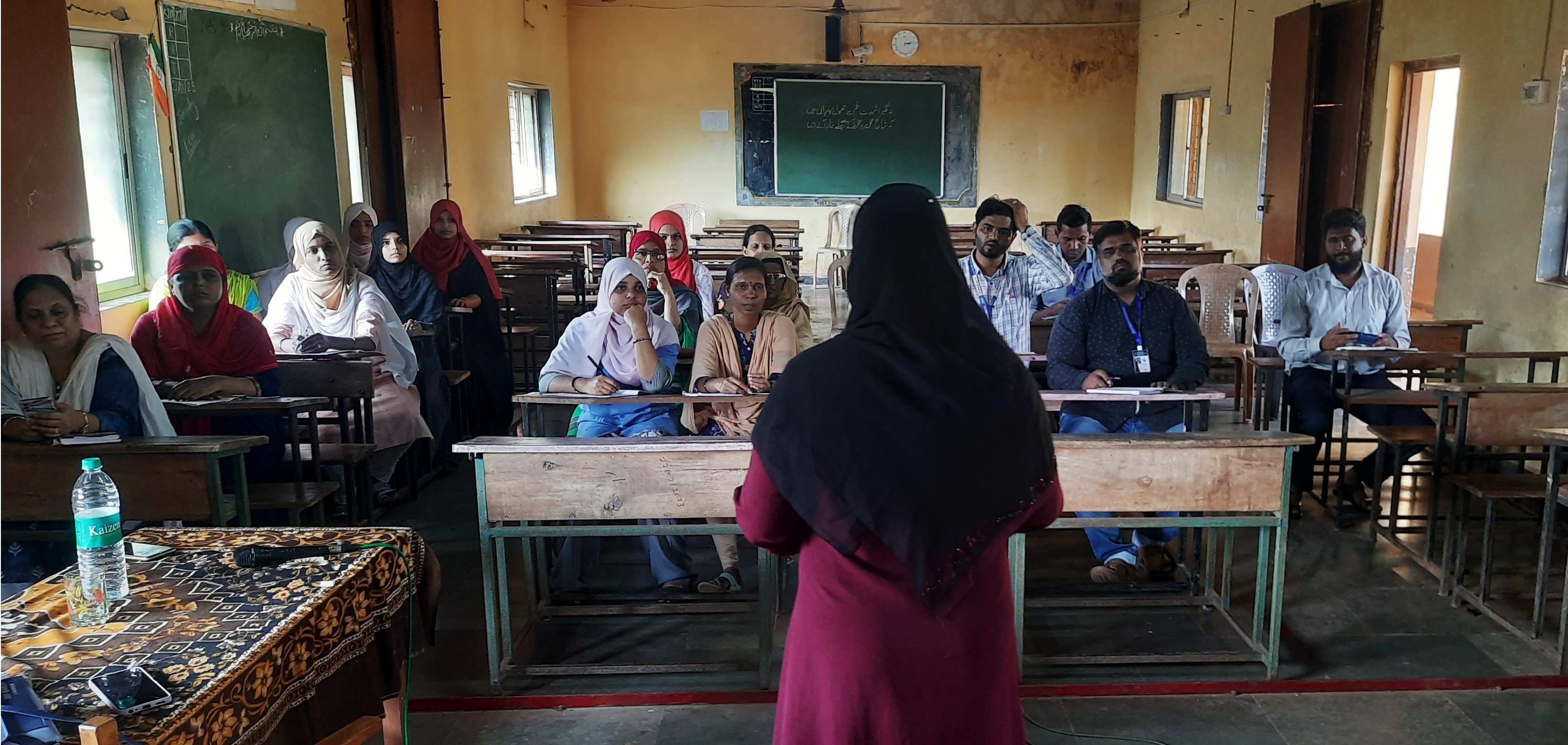 Interactive session at InnoVigyan career counseling workshop