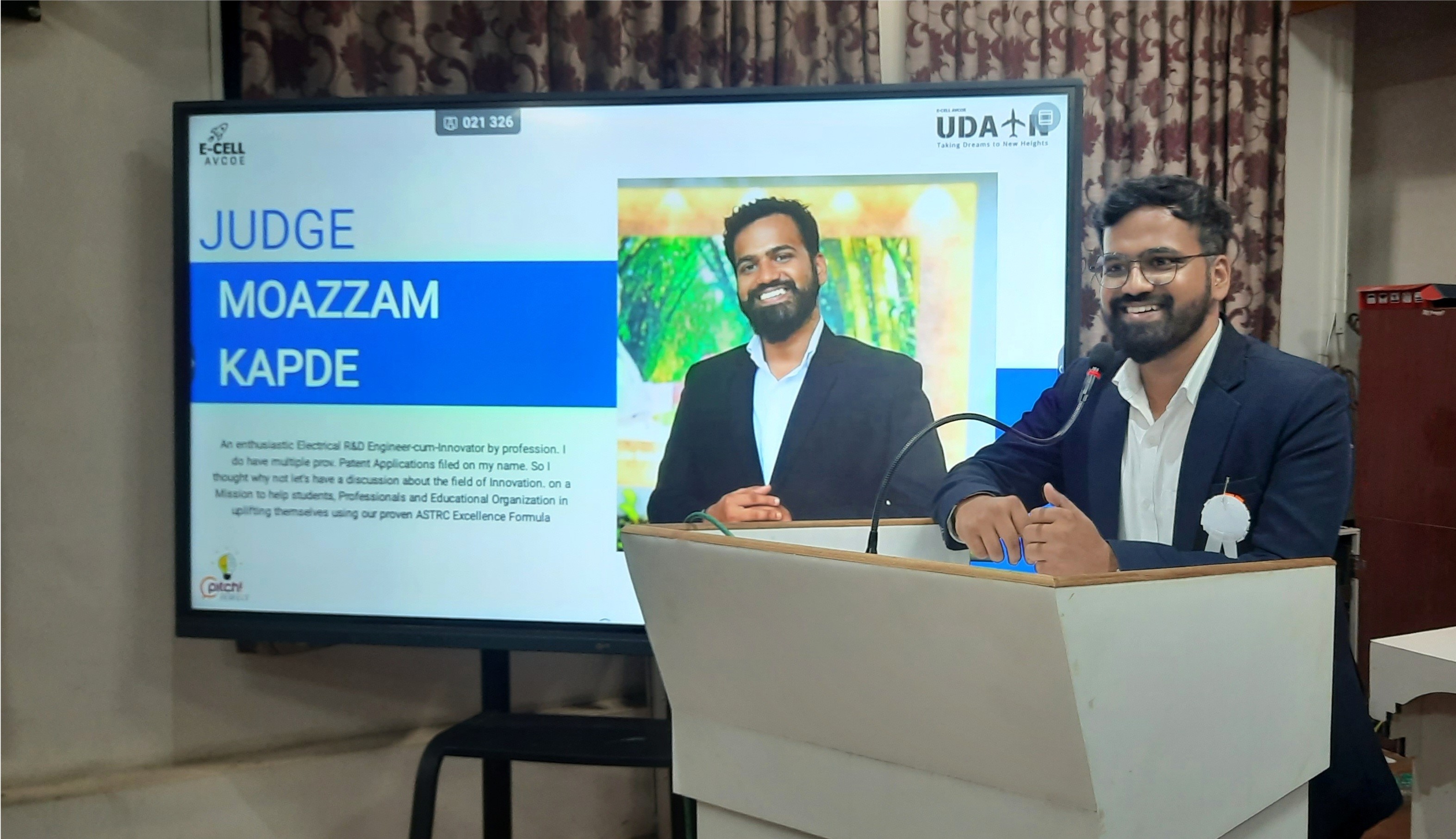 Interactive session at InnoVigyan career counseling workshop