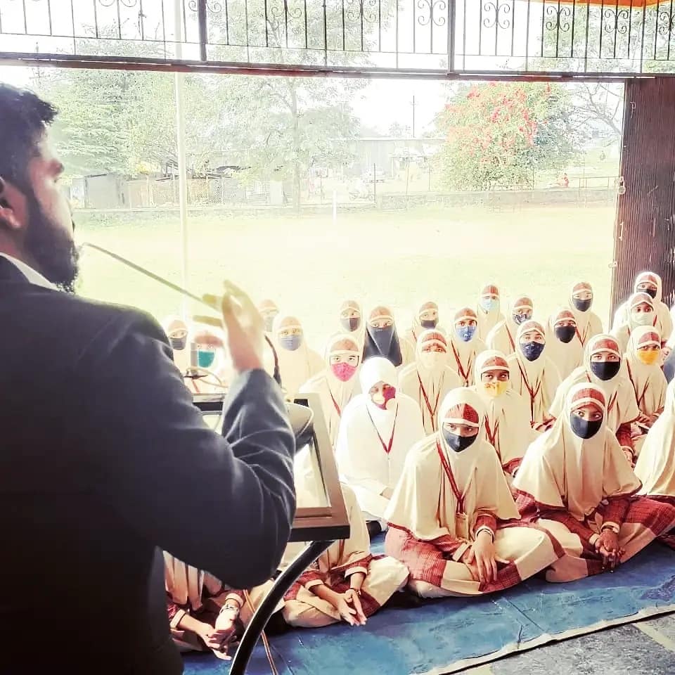 Interactive session at InnoVigyan career counseling workshop