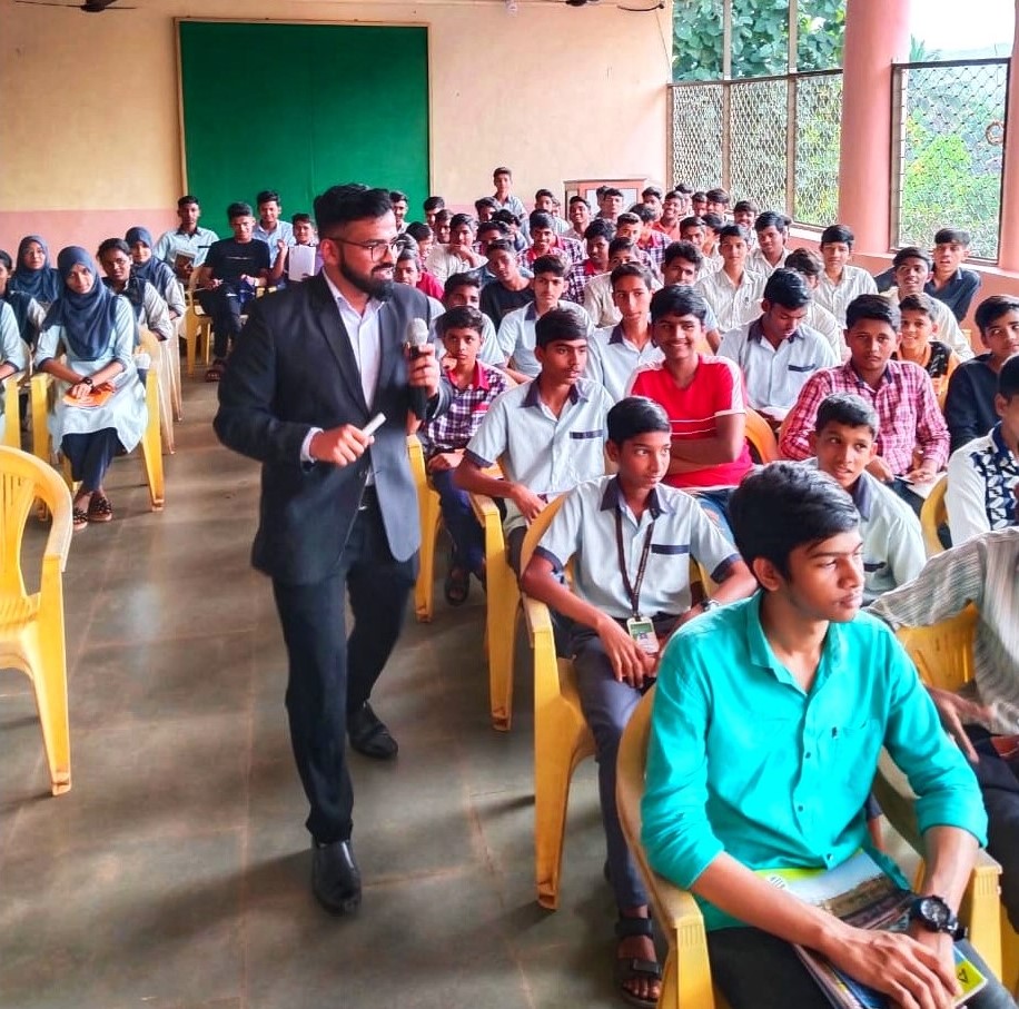 Interactive session at InnoVigyan career counseling workshop