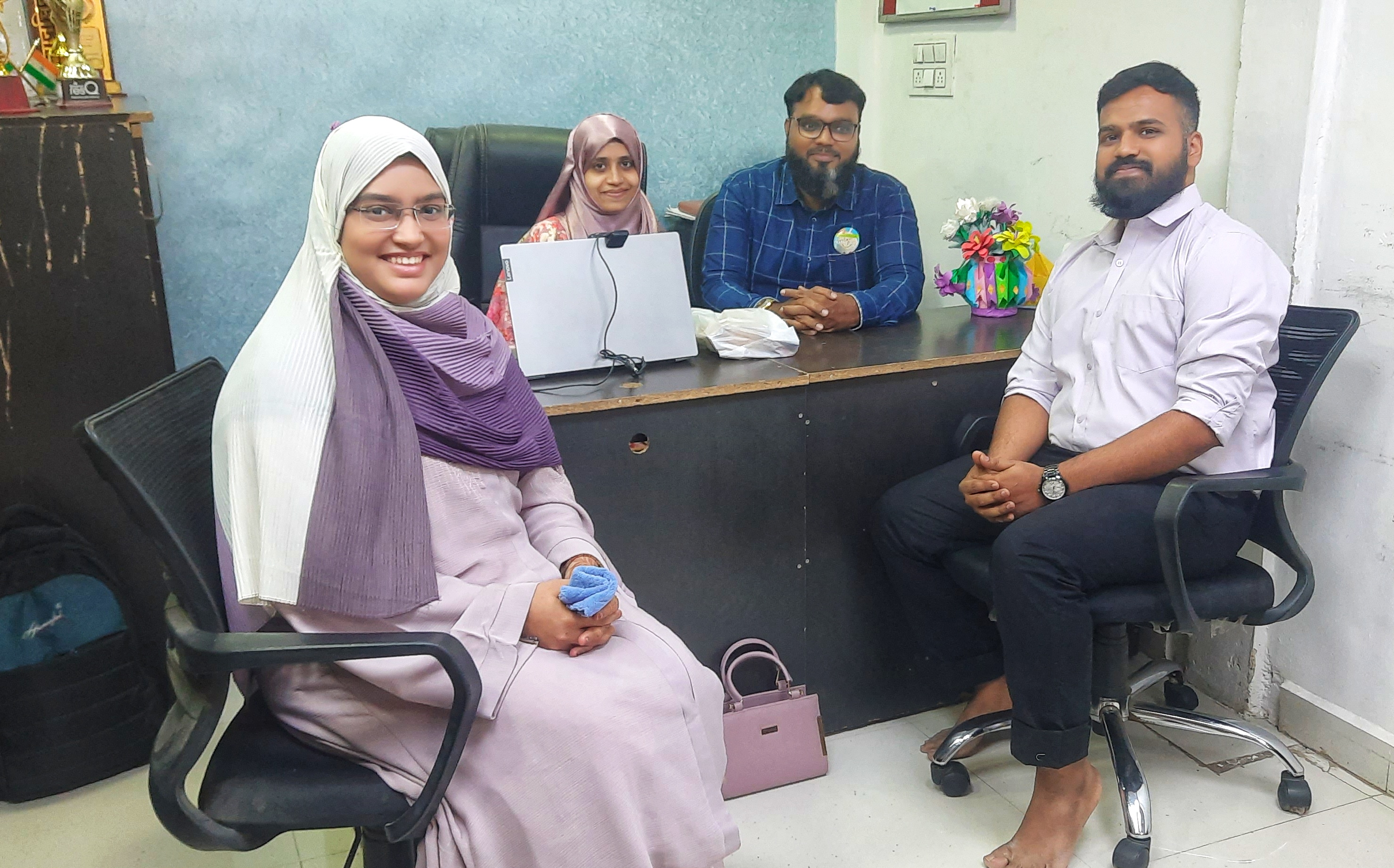 Interactive session at InnoVigyan career counseling workshop