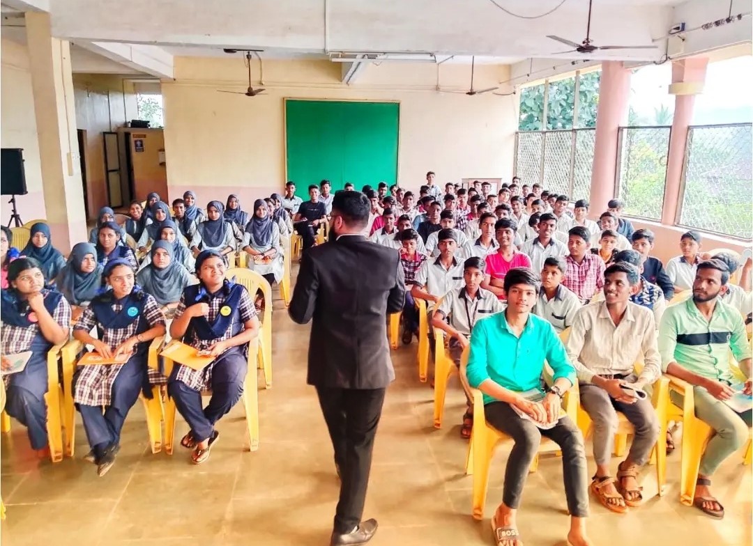 Interactive session at InnoVigyan career counseling workshop