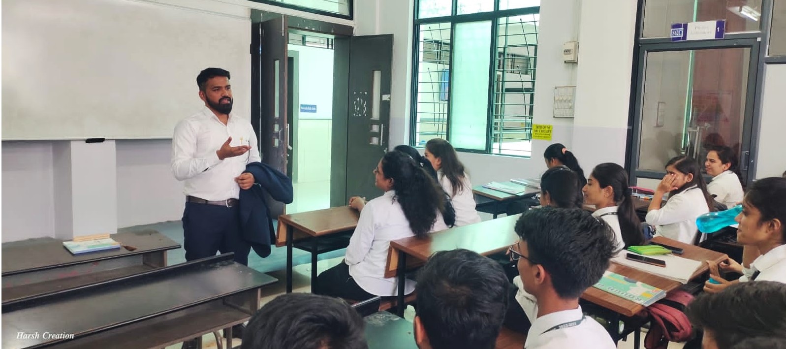 Interactive session at InnoVigyan career counseling workshop