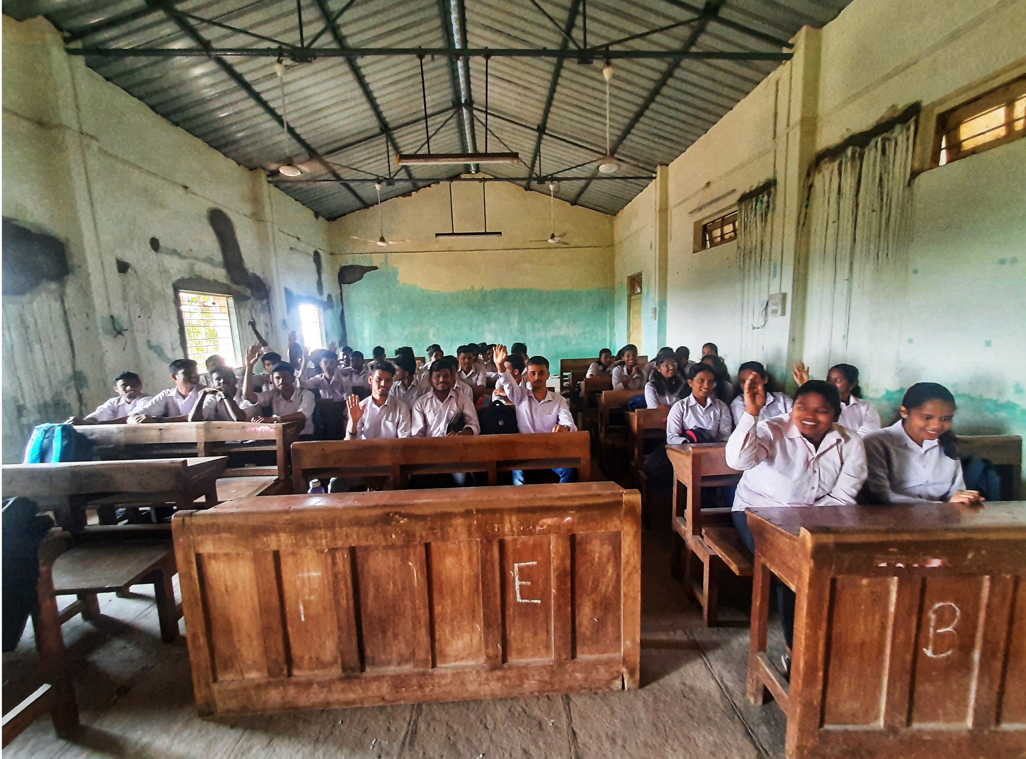 Interactive session at InnoVigyan career counseling workshop