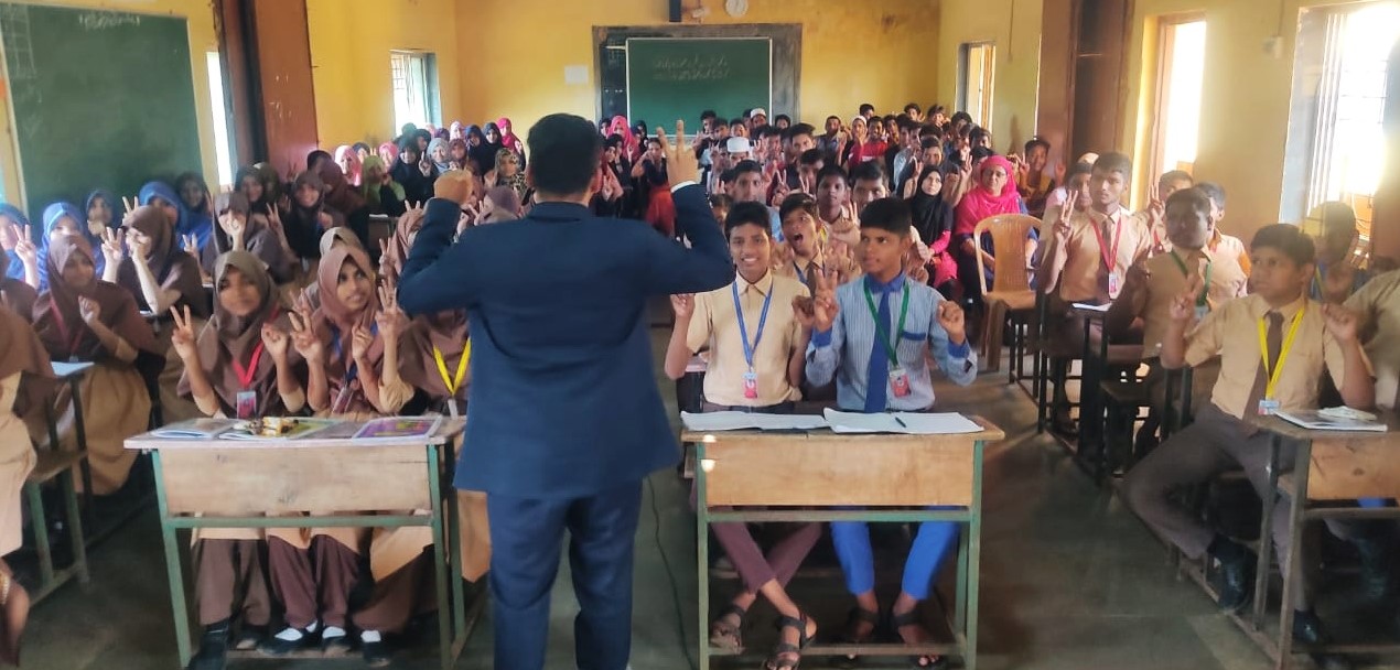 Interactive session at InnoVigyan career counseling workshop